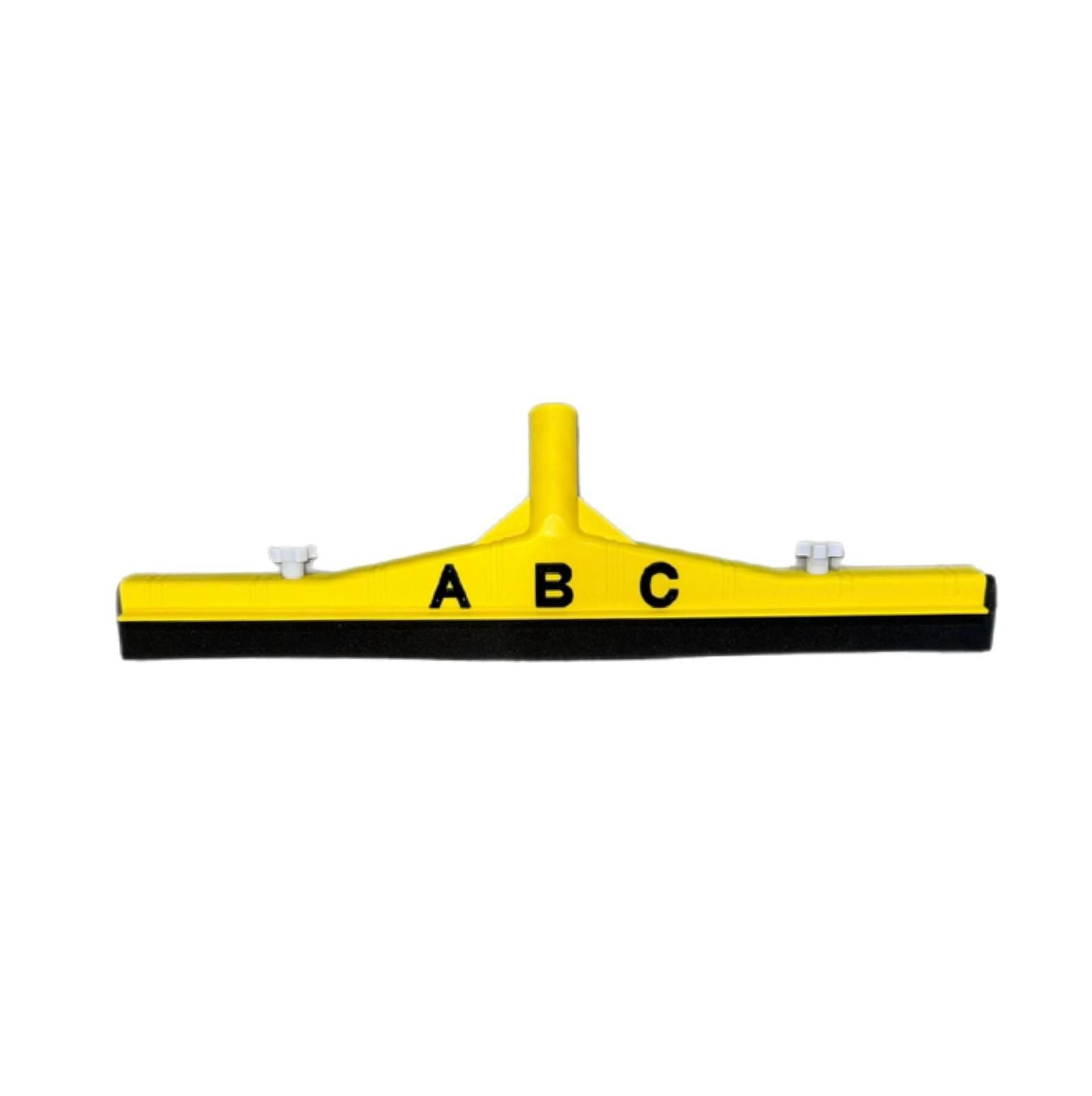 Thorair Floor Squeegee in Yellow with Durable Rubber Blade for Efficient Water Removal Thorair Floor Squeegee in Yellow with Durable Rubber Blade for Efficient Water Removal